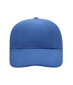 Unisex Turned 6 Panel Cap Laminated Royal 7687