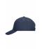 Unisex 6 Panel Coolmax® Cap Navy 7688