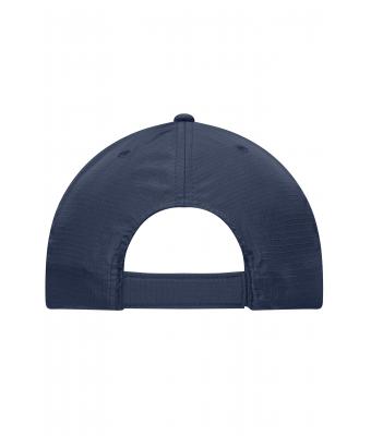 Unisex 6 Panel Coolmax® Cap Navy 7688
