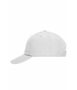 Unisex 6 Panel Coolmax® Cap White 7688