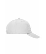 Unisex 6 Panel Coolmax® Cap White 7688