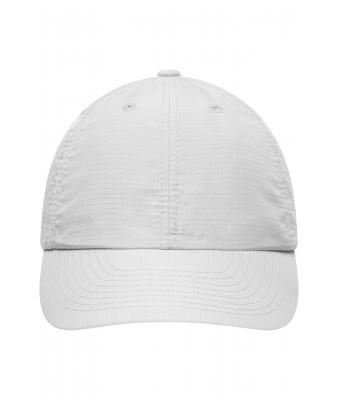 Unisex 6 Panel Coolmax® Cap White 7688