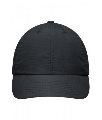 Unisex 6 Panel Coolmax® Cap Zwart 7688