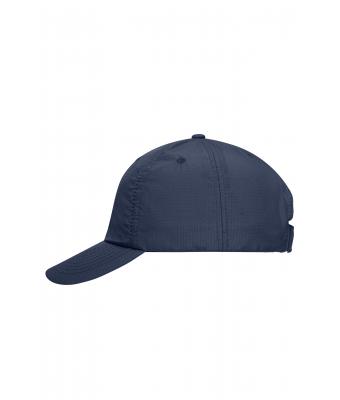 Unisexe Casquette coolmax® 6 panneaux Marine 7688