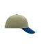 Unisex 6 Panel Raver Cap Licht khaki/navy 7690