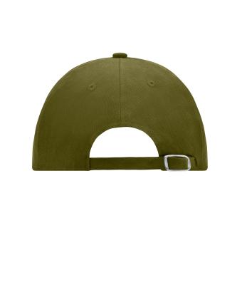 Unisex 6 Panel Raver Cap Olijf 7690