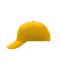 Unisex 6 Panel Raver Cap Goudgeel 7690