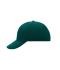 Unisex 6 Panel Raver Cap Donkergroen 7690