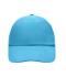 Unisex 6 Panel Raver Cap Hemelsblauw 7690