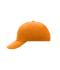 Unisex 6 Panel Raver Cap Oranje 7690