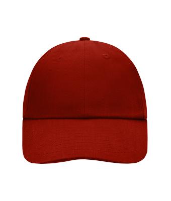 Unisex 6 Panel Raver Cap Wijnrood 7690