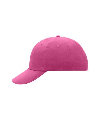 Unisex 6 Panel Raver Cap Roze 7690