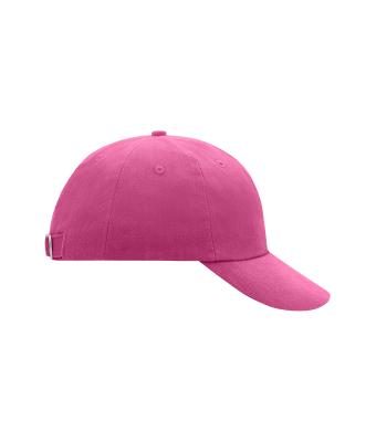 Unisex 6 Panel Raver Cap Roze 7690