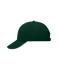 Unisex 6 Panel Raver Sandwich Cap Donkergroen/beige 7691