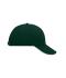 Unisex 6 Panel Raver Sandwich Cap Donkergroen/beige 7691