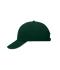 Unisex 6 Panel Raver Sandwich Cap Dark-green/beige 7691