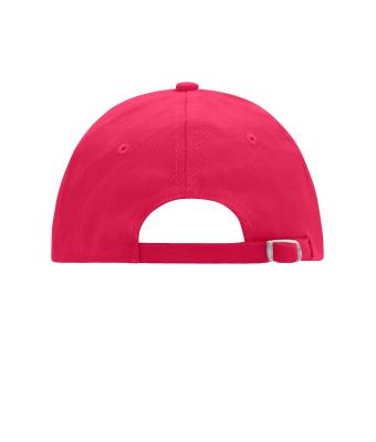 Unisex 6 Panel Raver Sandwich Cap Roze/wit 7691