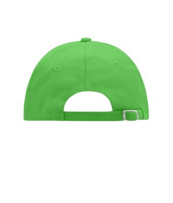 Unisex 6 Panel Raver Sandwich Cap Lime/wit 7691