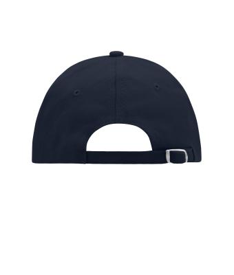 Unisex 6 Panel Raver Sandwich Cap Navy/wit 7691