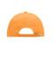 Unisex 6 Panel Raver Sandwich Cap Oranje/wit 7691