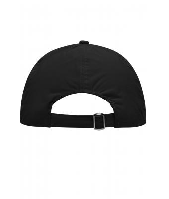 Unisex 6 Panel Outdoor-Sports-Cap Zwart 7692