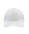 Unisex 5 Panel Cap White 7693