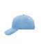 Unisex 5 Panel Cap Lichtblauw 7693