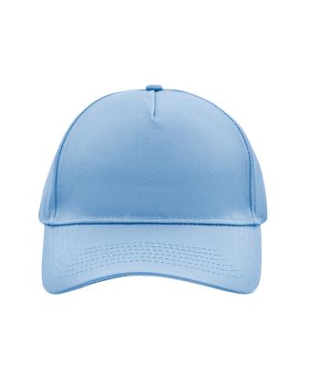 Unisex 5 Panel Cap Lichtblauw 7693
