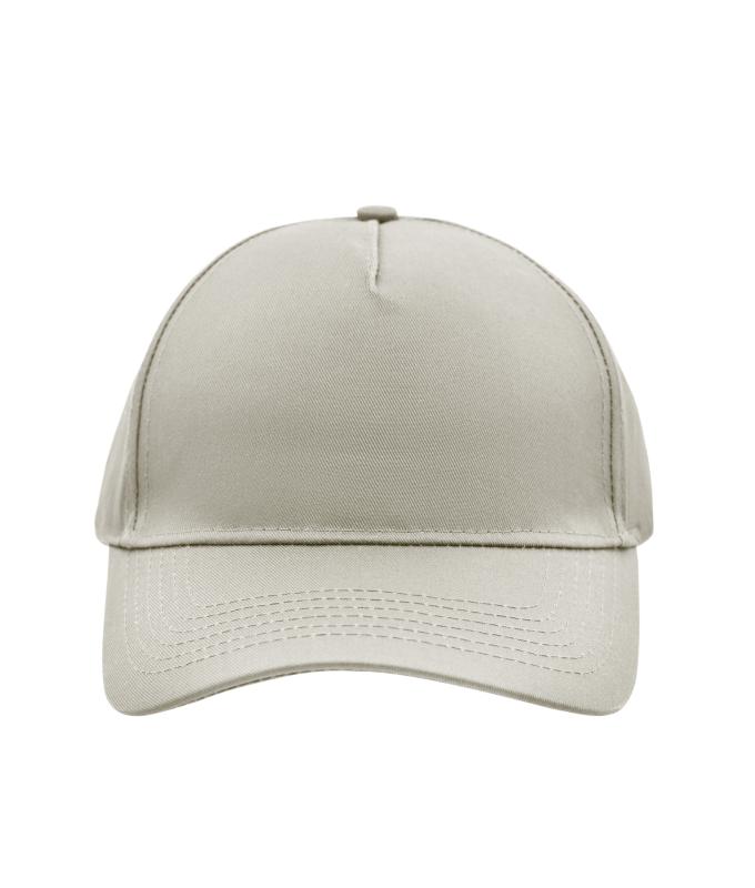 Unisex 5 Panel Cap Khaki 7693