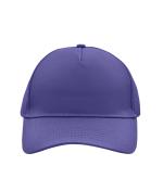 Unisex 5 Panel Cap Mauve 7693