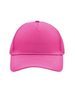 Unisex 5 Panel Cap Pink 7693