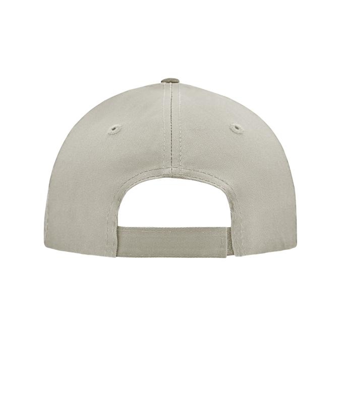 Unisex 5 Panel Cap Khaki 7693