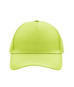 Unisex 5 Panel Cap Zonnig-lime 7693