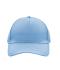 Unisex 5 Panel Cap Lichtblauw 7693