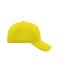 Unisex 5 Panel Cap Zon-geel 7693