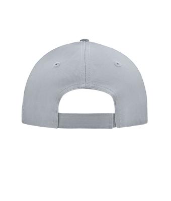Unisex 5 Panel Cap Grey 7693