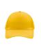 Unisex 5 Panel Cap Geel 7693