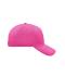 Unisex 5 Panel Cap Pink 7693