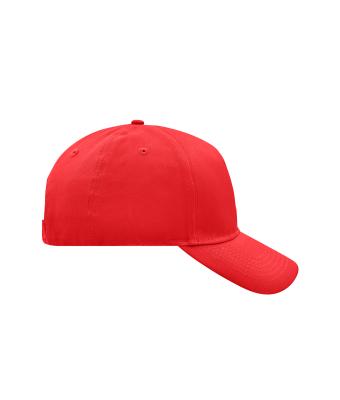 Unisex 5 Panel Cap Red 7693