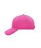 Unisex 5 Panel Cap Roze 7693