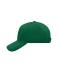 Unisexe Casquette 5 panneaux Vert-foncé 7693