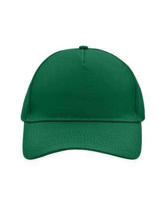 Unisexe Casquette 5 panneaux Vert-foncé 7693