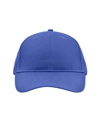 Unisex Brushed 6 Panel Cap Royal 7694