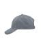 Unisex Brushed 6 Panel Cap Grijs 7694