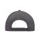 Unisex Brushed 6 Panel Cap Carbon 7694