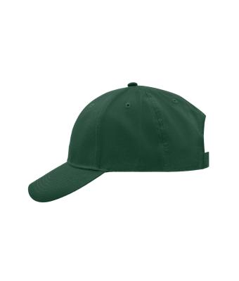 Unisex Brushed 6 Panel Cap Donkergroen 7694