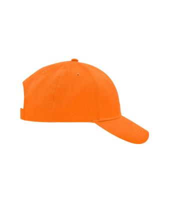 Unisex Brushed 6 Panel Cap Oranje 7694