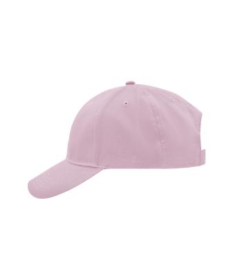 Unisex Brushed 6 Panel Cap Rose 7694