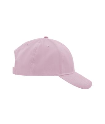 Unisex Brushed 6 Panel Cap Rose 7694