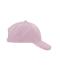 Unisex Brushed 6 Panel Cap Rose 7694
